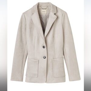 Elie Tahari never worn suede two button jacket
